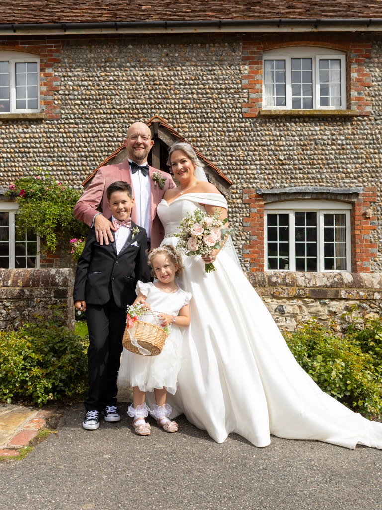 Lea & Simon wedding Selden Barns