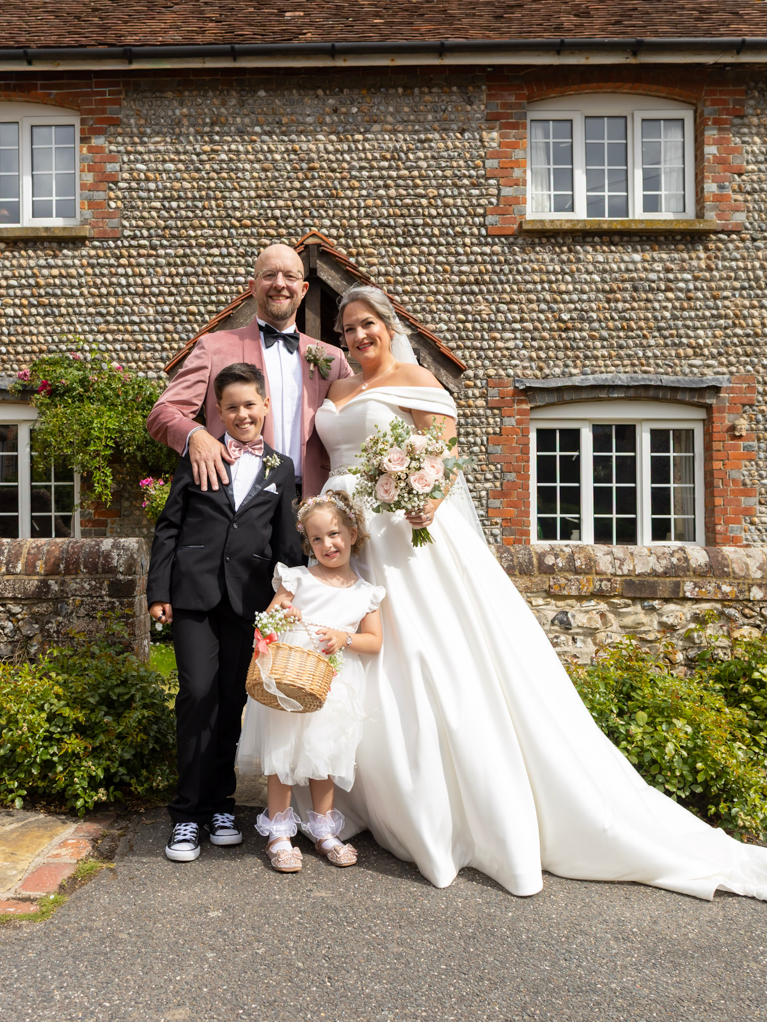 Lea & Simon wedding Selden Barns 