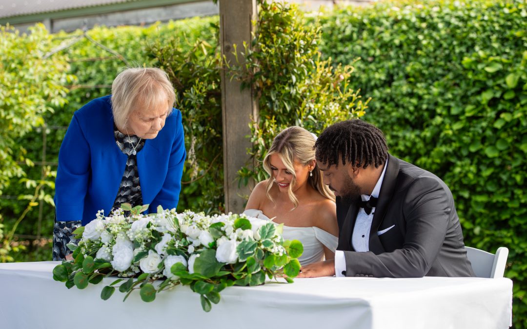 civil ceremony Selden Barns